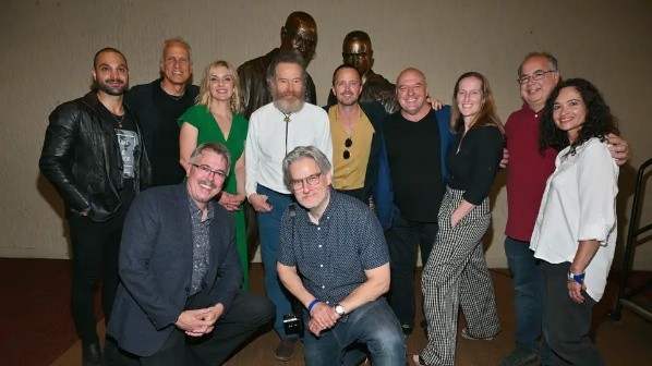 Albuquerque estrena sus estatuas de Breaking Bad.(Foto:Getty)