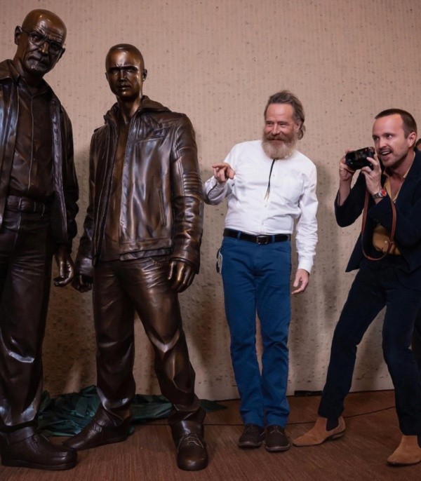 Albuquerque estrena sus estatuas de Breaking Bad.(Foto:Getty)