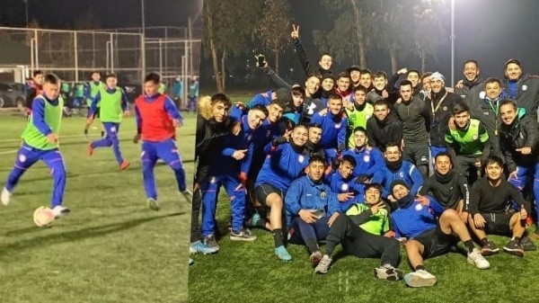 Charles Aránguiz pasó sus vacaciones entrenando junto a Municipal Puente Alto. | Foto: Archivo