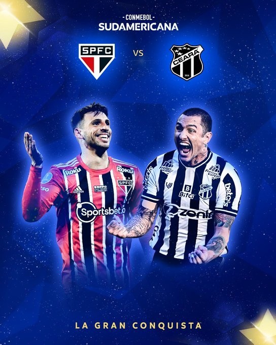 @Sudamericana / El duelo es promocionado en las redes de La Gran Conquista