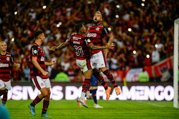 La celebración del King en Brasil. Foto: Flamengo.