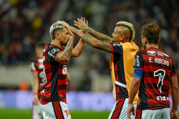 Arturo Vidal aseguró que el Flamengo puede competir hasta en la Champions League. La frase del King molestó a algunos en Brasil. Foto: Comunicaciones Flamengo.