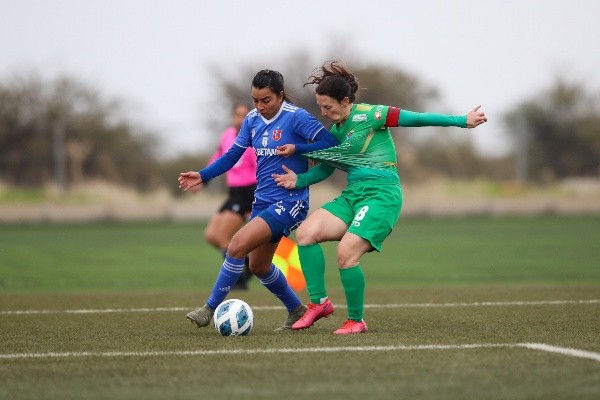 Audax y la U igualaron 1-1 en la Ciudad de Campeones. (Nicolás Maldonado / U de Chile)