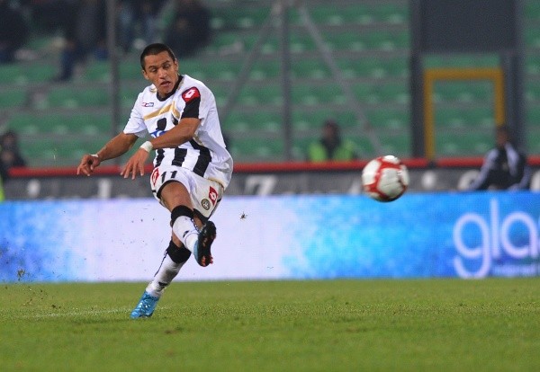 Alexis la rompió en el Udinese entre 2008 y 2011. | Foto: Getty