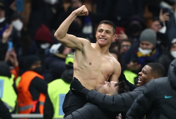 Alexis Sánchez sacó pecho por los títulos que consiguió en el Inter de Milán y respondió a sus críticas. Foto: Getty Images
