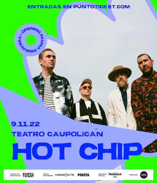 Hot Chip regresa a Chile.(Foto: Collage Coms.)