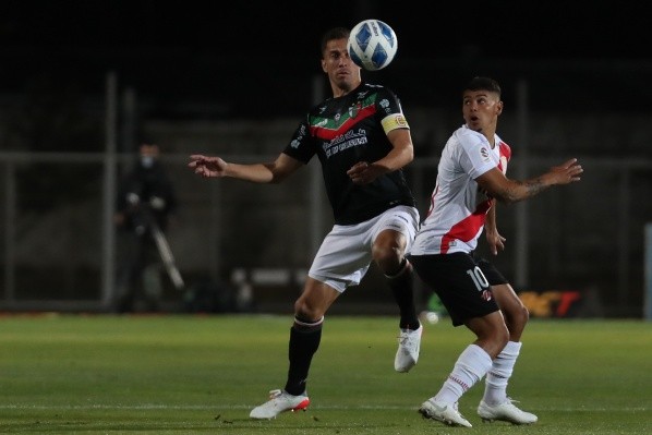 Farías sueña con llegar a la Copa Libertadores junto a Palestino. | Foto: Agencia Uno