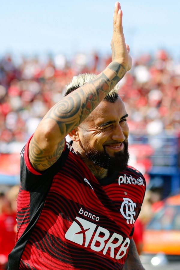 Vidal está feliz tras fichar en el Flamengo (Foto: Flamengo)