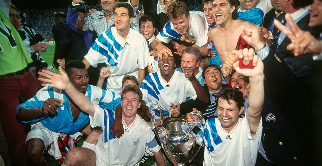 Olympique de Marsella fue campeón de la edición 1992/93 de la UEFA Champions League. Foto: Archivo