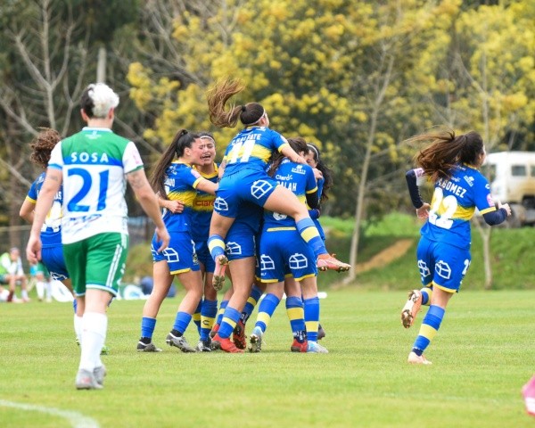 Las ruleteras vencieron a Puerto Montt y les aguaron la fiesta. (Everton)