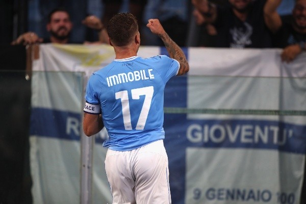 Immobile selló la remontada de Lazio. (Foto: Getty Images)