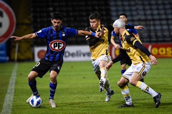Berardo sufrió un corte y la victoria de Huachipato ante Coquimbo.