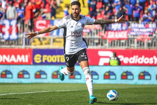 Lucero es sinónimo de gol con la camiseta del Cacique. | Foto: Agencia Uno