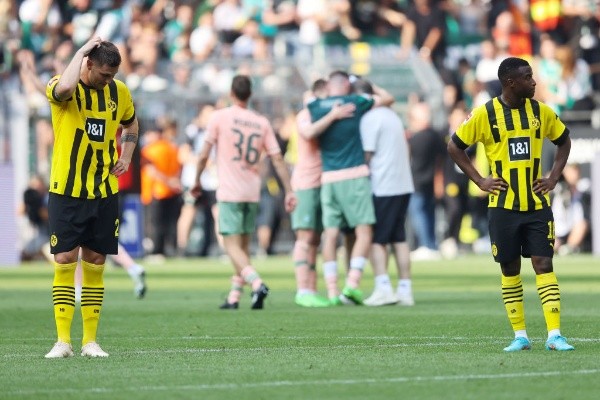 Borussia Dortmund perdió de manera increíble. (Foto: Getty Images)