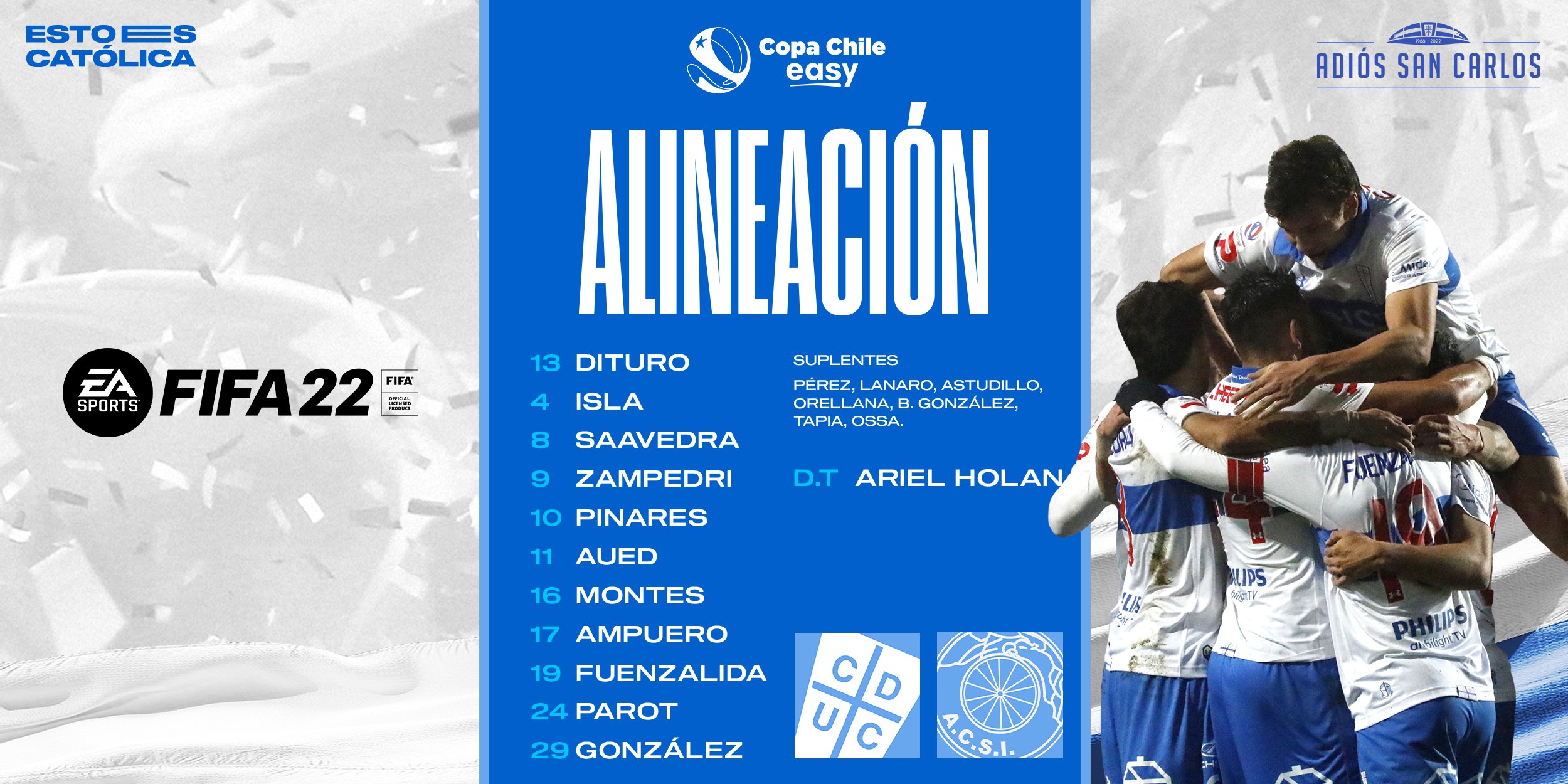 La formación de la UC.