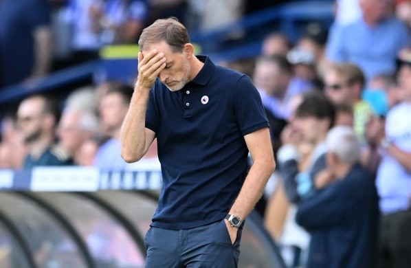 Thomas Tuchel cierra una semana para el olvido en Inglaterra tras caer con el Leeds United. Foto: Getty Images