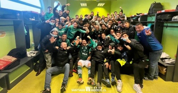 Wanderers celebró un nuevo triunfo que los deja con la moral arriba (Foto: Wanderers)