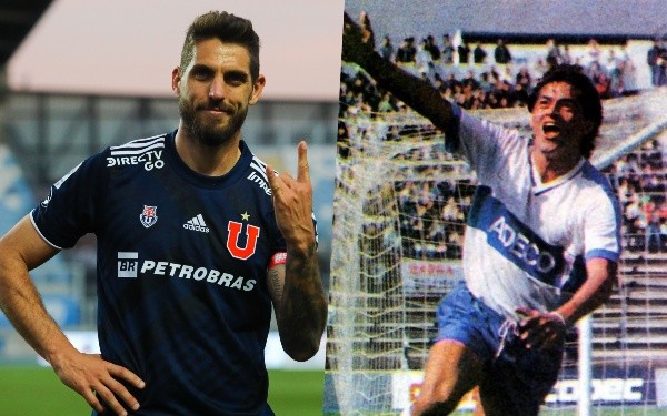 Larrivey y su suegro, Gerardo Reinoso, apuestan para el Clásico Universitario 195. | Foto: Agencia Uno y Universidad Católica
