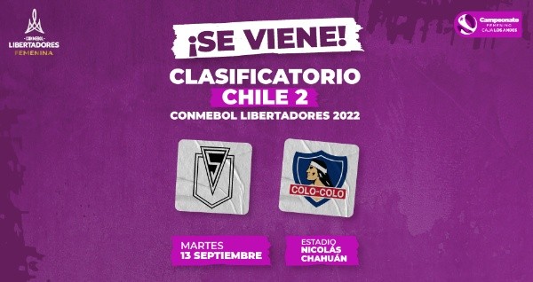 Albas y bohemias jugarán el 13 de septiembre en La Calera. (Campeonato Chileno)