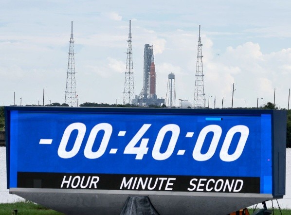 Cuando faltaban 40 minutos para el lanzamiento de Artemis I, la NASA suspendió el lanzamiento de la misión.