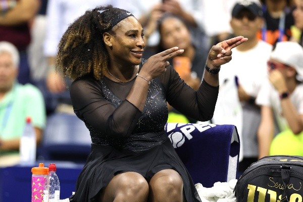 Serena feliz en el torneo neoyorquino (Getty)