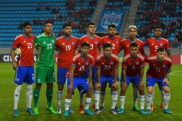 Cortés comandó a la joven selección Sub 23 de Chile (Agencia Uno)