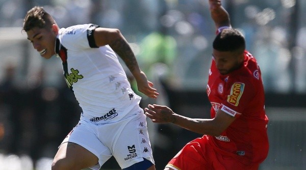 Carlos Palacios quiere seguir vistiendo de blanco, pero con la camiseta de Colo Colo. Foto: Comunicaciones Vasco da Gama.
