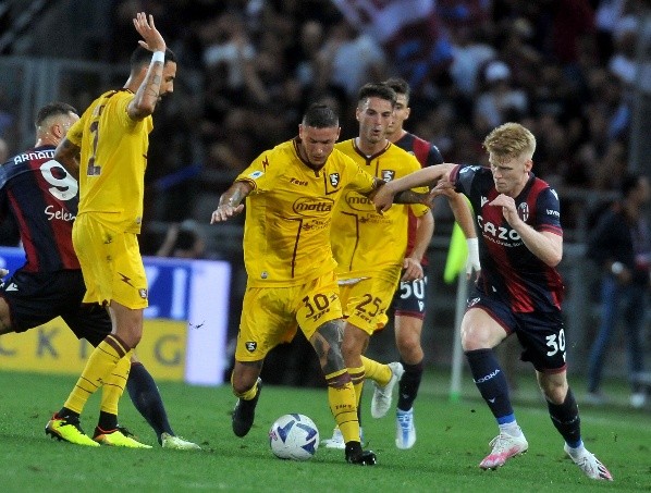 Salernitana logró empatar sobre el final. (Foto: Getty Images)
