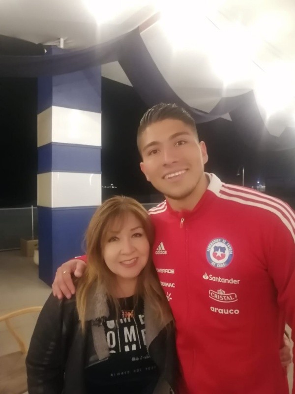 Danisa Fernández compartió en Iquique con Brayan Cortés (Cedida)
