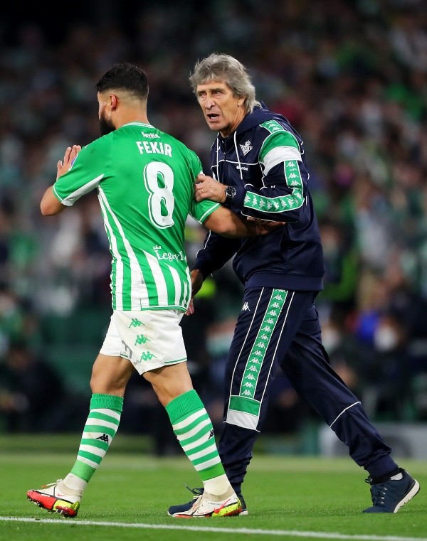 Fekir puede estar hasta cuatro partidos fuera de acción en el Betis de Pellegrini. | Foto: Getty
