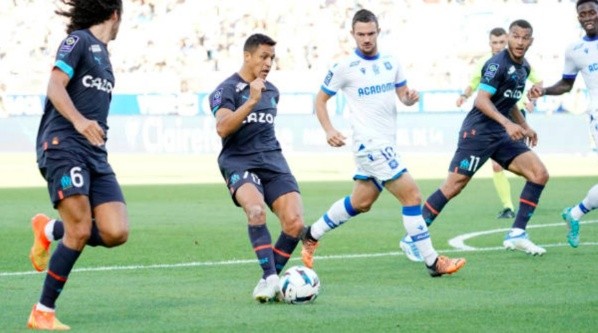 Alexis Sánchez le hizo falta al Olympique de Marsella en el duelo con Tottenham en la UEFA Champions League. Sus goles se extrañaron. Foto: Getty Images