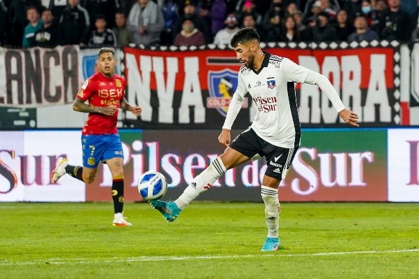 Lucero destacó la goleada de Colo Colo contra Unión Española. (Foto: Guille Salazar/RedGol)