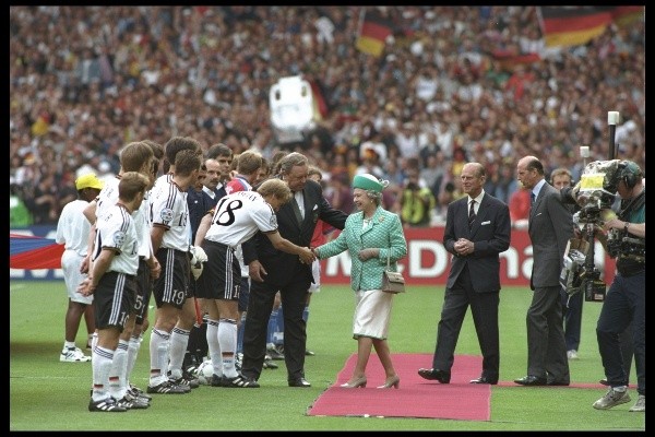 Final de la Eurocopa 1996 en Wembley (Getty)