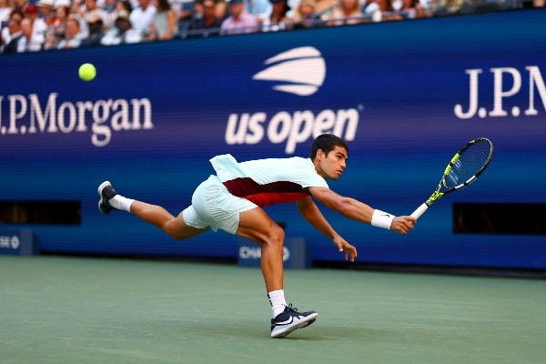 Carlos Alcaraz puede ser el número uno del mundo tras el US Open. | Foto: Getty