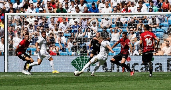 El golazo del uruguayo Valverde. Foto: Real Madrid.