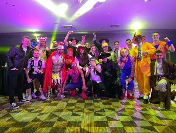 La foto oficial del cumpleaños.