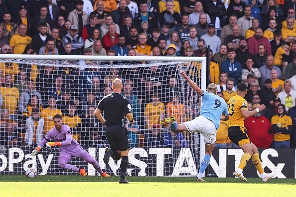 Haaland, gol seguro para el Manchester City: siete partidos en línea marcando.