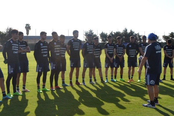 La Roja Sub 20 en España