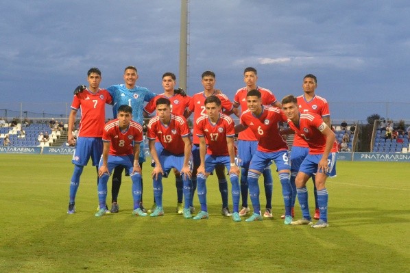 La selección chilena sub 20 podrá pasar página el sábado ante Australia. (Foto. Comunicaciones ANFP)