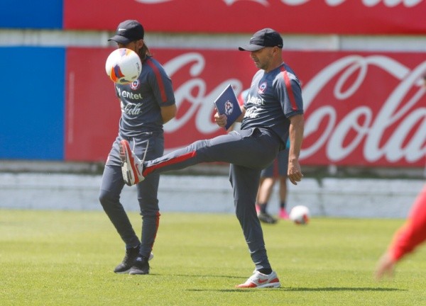 Jorge Sampaoli en la Roja