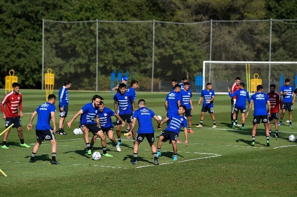 Brereton y la Roja entrenan pensando en el amistoso ante Marruecos. | Foto: Comunicaciones ANFP