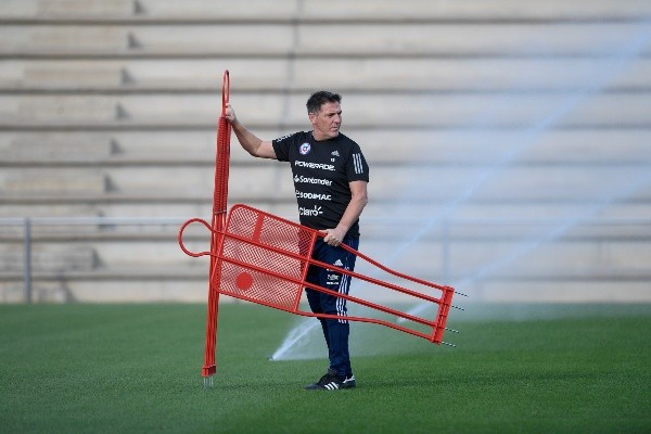 Eduardo Berizzo ensaya variantes para enfrentar a Marruecos. (Foto: Comunicaciones ANFP)