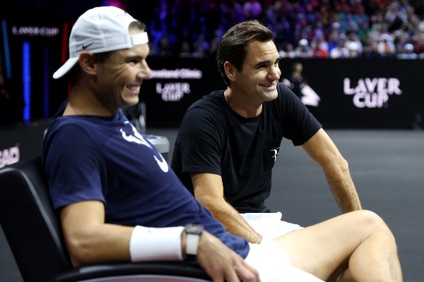 Nadal y Federer se preparan para hacer una dupla histórica en la Laver Cup. | Foto: Getty