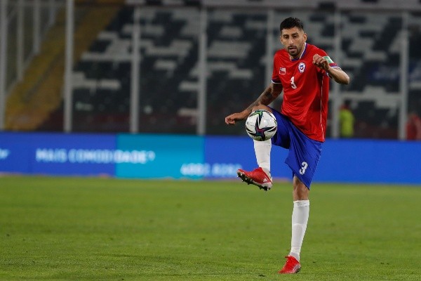 Maripán no logró mejorar de molestias musculares (Agencia Uno)