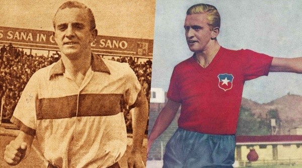 Andrés Prieto lució las camisetas de Universidad Católica y la selección chilena. | Foto: Archivo