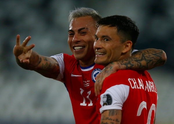 Una gran dupla de chilenos podría reunirse en Atlético Mineiro. | Foto: Getty