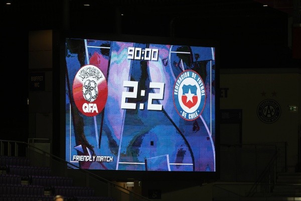 Empate 2-2 entre Chile y Qatar: el uno a uno de la Roja.