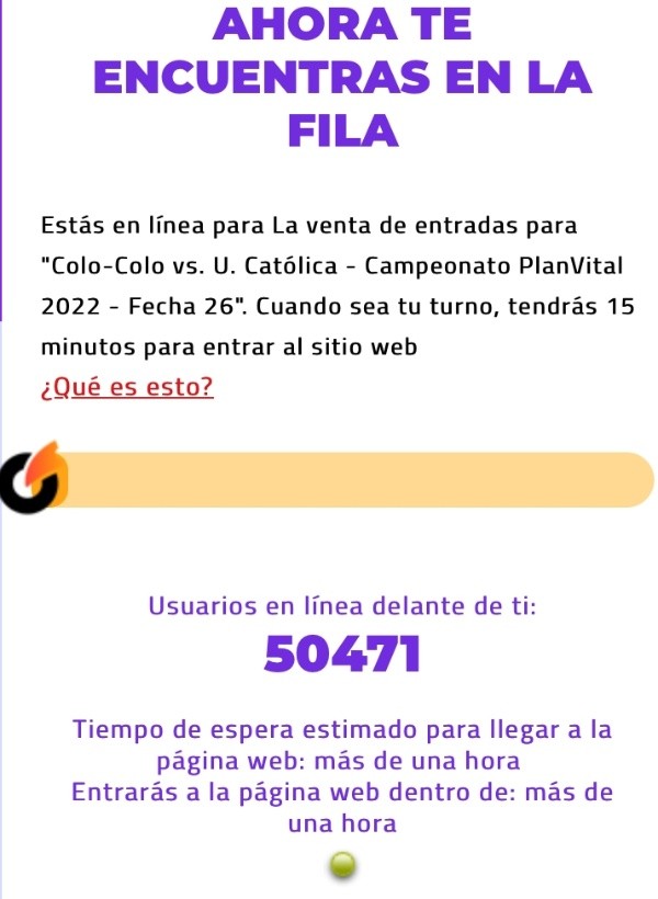 50 mil hinchas de Colo Colo revientan la web para conseguir una entrada