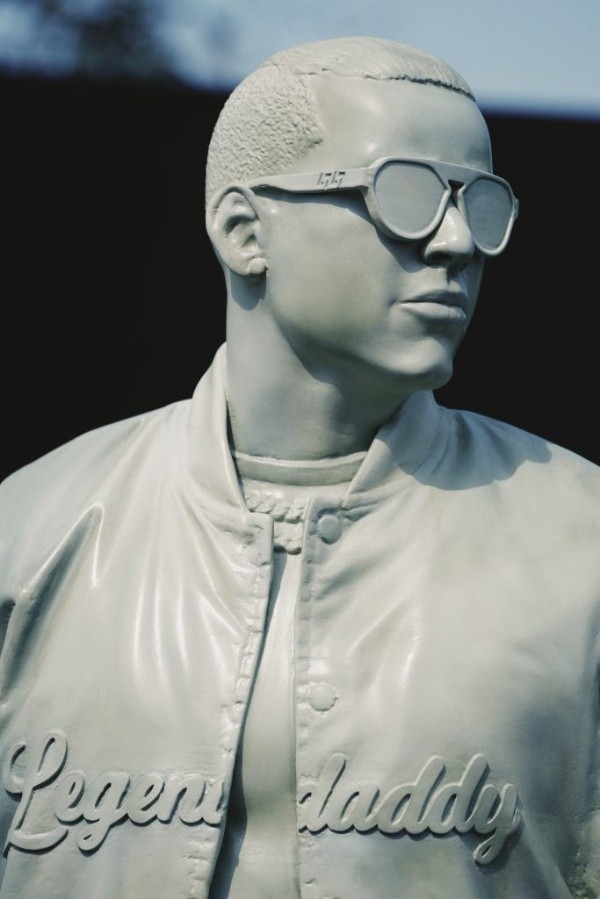 Estatua de Daddy Yankee en Chile | Foto: Spotify
