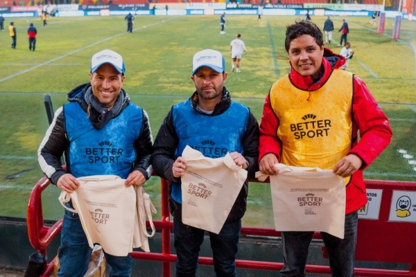 Bettersport se hizo presente en el estadio Santa Laura para el duelo de rugby entre Chile y Estados Unidos.